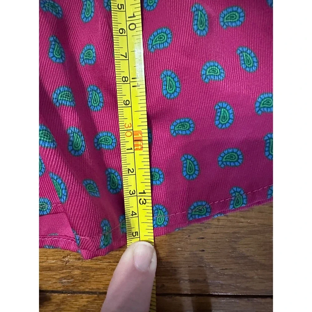 ralph lauren paisley dress with pleats baby girl 9 mos‎